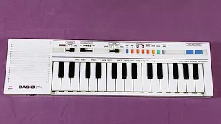 Vintage Casio PT-1 Electronic Keyboard and Synthesizer