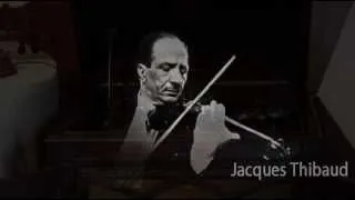 Jacques Thibaud - Mozart ; Rondo in G (1936)