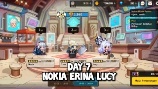 GUARDIAN TALES ARENA NOXIA ERINA LUCY DAY 7