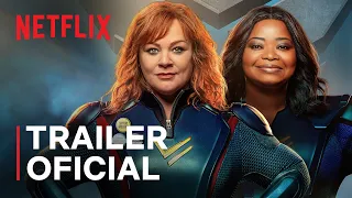 Esquadrão Trovão | Melissa McCarthy e Octavia Spencer | Trailer oficial | Netflix