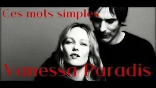 Vanessa Paradis "Ces mots simples"