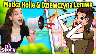 Matka Holle i Trzej Myśliwi  & Dziewczyna Leniwa |Bajki dla dzieci po Polsku | A Story Polish