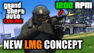 It's Time We Got A New LMG In GTA Online... (New Weapon Concept)