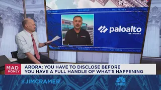 Palo Alto Networks CEO goes one-on-one with Jim Cramer