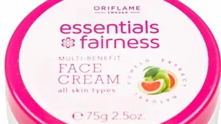 Fairness cream/oriflame essential fairness cream review/best fairness cream