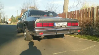 Chevy Caprice 305 V8 straight pipe exhaust sound