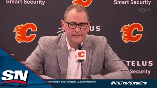 Calgary Flames GM Brad Treliving Speaks Following NHL Trade Deadline Day | Full Presser