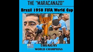 World cup 50 : Uruguay 2 x 1 Brazil  ( El Maracanazo)  ●  Goals & Highlights ( color )