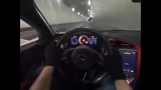 POV Mclaren 720 S Sound Tunnel🔥