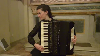 D. Scarlatti - Sonata in B minor (K227) on Accordion - Elena Chiaramello