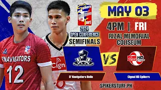 D'NAVIGATORS vs. CIGNAL - Full Match | Semifinals | 2024 Spikers' Turf Open Conference