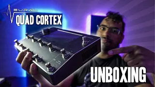 QUAD CORTEX UNBOXING AND FIRST IMPRESSIONS