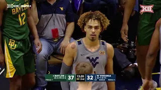 Baylor at West Virginia Men’s Basketball Highlights