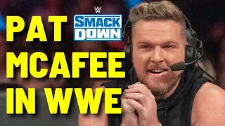 Pat McAfee JOINS WWE SmackDown
