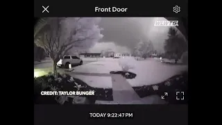 Doorbell camera shows possible tornado move through Butler County