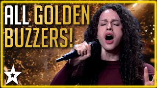 ALL GOLDEN BUZZER Auditions From Italy's Got Talent!