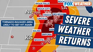 More Severe Weather, Including Tornadoes, Target America's Tornado-Ravaged Heartland