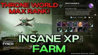 Insane Throne World (Fynch) Rep farm! Legendary shards/neutral element farm! (Patched)