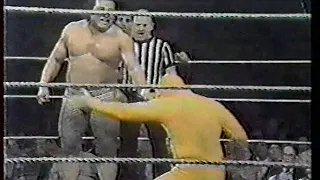 WWWF All Star Wrestling and Championship Wrestling 1978 to 1979 Bruno Sammartino is Angry !