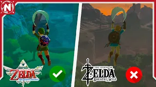 10 Cosas que Skyward Sword HIZO PRIMERO que Breath of The Wild