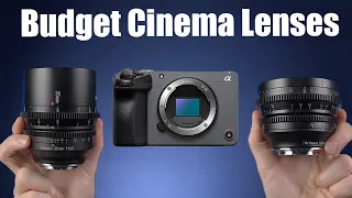 7Artisans 12mm T2.9 and 25mm T1.05 - Budget Cinema Lenses For the FX30 and ZV-E10