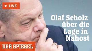 Livestream: Das sagt Olaf Scholz im Bundestag zur Lage in Israel