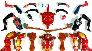 Merakit Mainan Hulk Buster, Spider-Man, Siren Head,Venom Avengers Superhero Toys