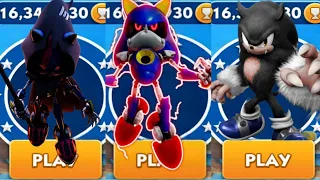 Sonic Dash - Reaper Metal Sonic VS Metal Sonic VS Werehog _ Movie Sonic vs All Bosses Zazz Eggman