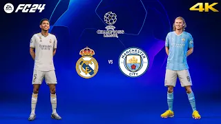 FIFA 23 - Real Madrid vs Man City Ft. Mbappe, Haaland, | UEFA Champions League | Gameplay [4K60]