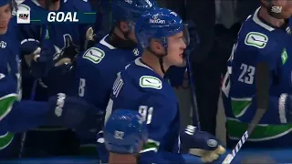 Nikita Zadorov gets the Canucks back in this game! He cuts the Nashville lead to two