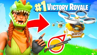 The DRONE LOOT *ONLY* CHALLENGE in Fortnite!