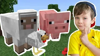 How to get food in Minecraft | Gameplay with Jessy