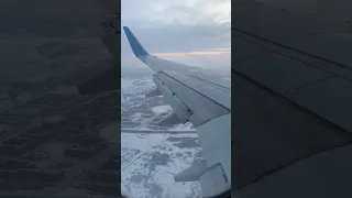 Boeing 737-800 Landing Saint Petersburg Pulkovo