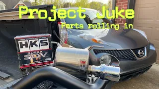 Project Nissan Juke 1st parts order