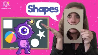 Let's Learn Shapes Vocabulary | ESL Vocabulary Games for Kids