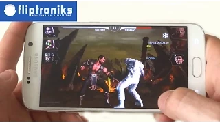 Mortal Kombat X Sub Zero Galaxy S6 Gameplay - Fliptroniks.com