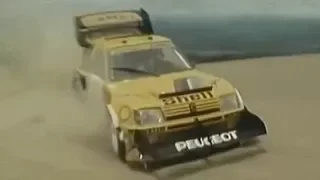 Pikes Peak Hill Climb 1987 - Ari Vatanen - Andrea Zanussi / 1987 Peugeot 205 T16 Pikes Peak