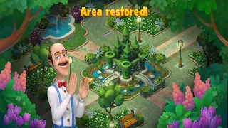 Area restored! Day 5. Gardenscapes