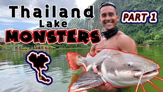 Thailand MONSTER-sized Fish - BurntFish Angling Episode 10 - Thailand Part 1