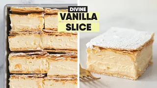 Why are simple desserts this good? Vanilla Slice - The Scran Line