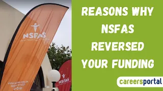 Reasons Why NSFAS Reversed Your Funding | Careers Portal