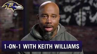 1-on-1: Keith Williams Discusses Role, Experience Coaching NFL Stars | Baltimore Ravens