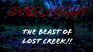 Overnight Hunt for The Beast of Lost Creek | Haunted Lost Creek Cemetery | Do Not Attempt!