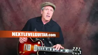 Learn Elvis inspired blues rock n roll rockabilly guitar licks lesson song Little Sister style