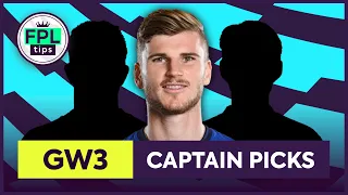 FPL GW3: TOP 3 CAPTAINCY PICKS | Gameweek 3 | Fantasy Premier League Tips 2020/21