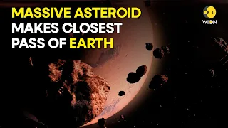 Asteroid the size of an aircraft makes closest pass of Earth