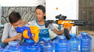 NERF GUN SNIPER GUN BATTLE SHOT 2