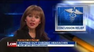 Concussion headache cure