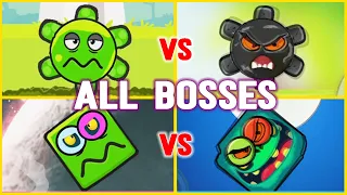 Bossy Ball 5 VS PLANTS Ball 4 Fight All Bosses Level 12, Level 24, Level 36