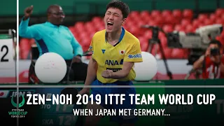 When Japan met Germany | ZEN-NOH 2019 ITTF Team World Cup